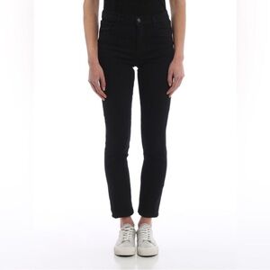 NWT - J Brand - Ruby 30 High Rise Cigarette in Crystal Black